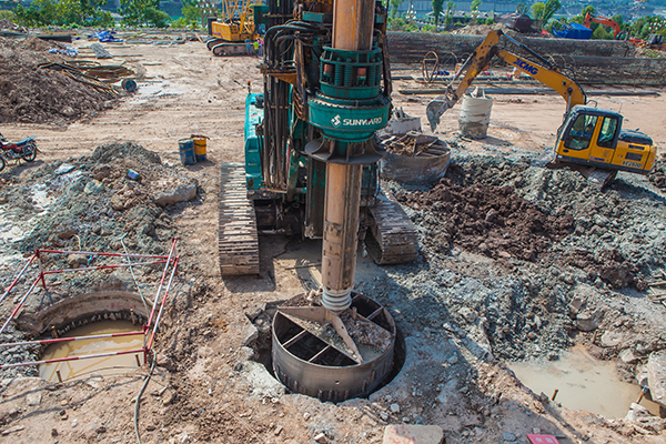 對比才有差距，山河智能SWDM36旋挖名動山城