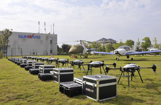 展示三湘警界風(fēng)彩，首屆警用無(wú)人機(jī)實(shí)戰(zhàn)演練在山河科技圓滿舉行