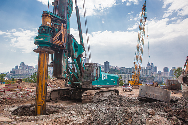 對比才有差距，山河智能SWDM36旋挖名動山城