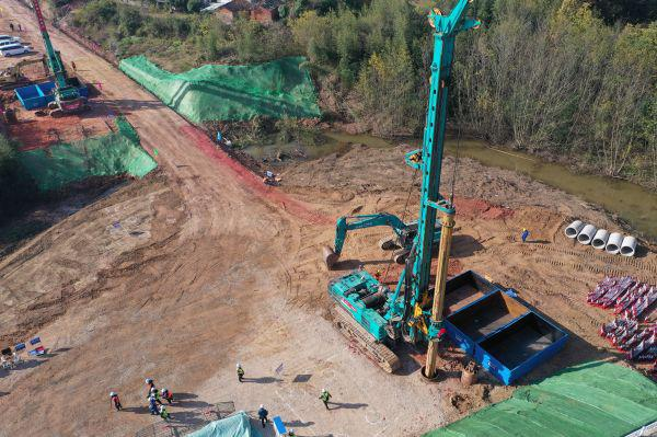 首根樁基開(kāi)鉆！山河智能助力新建滬渝蓉高速鐵路建設(shè)