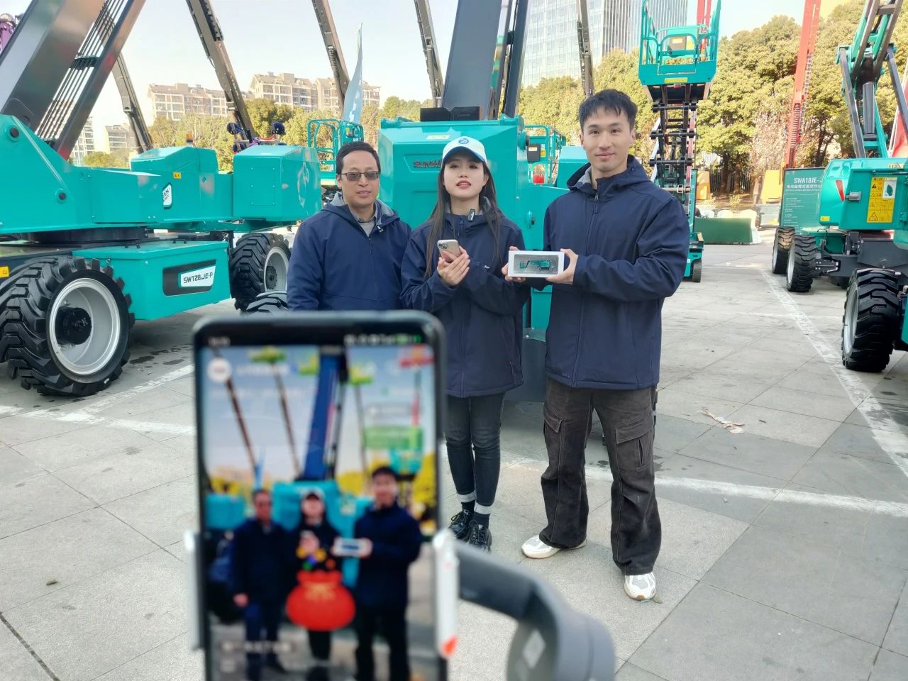 登“高”向“新”，山河智能亮相第九屆全國高空作業(yè)平臺租賃大會