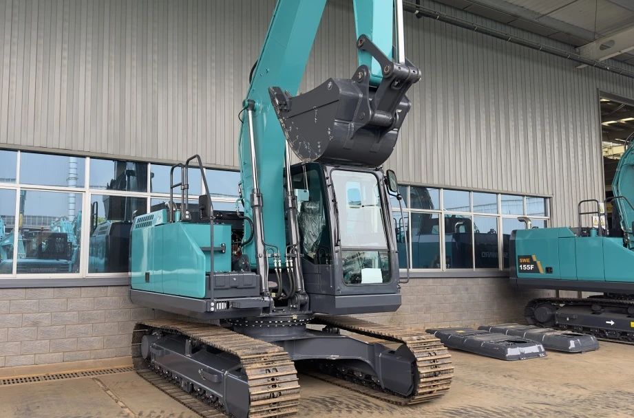 聚焦市場需求，山河智能三款精品工程液壓挖掘機成功下線